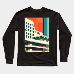 Minimalist City House Long Sleeve T-Shirt